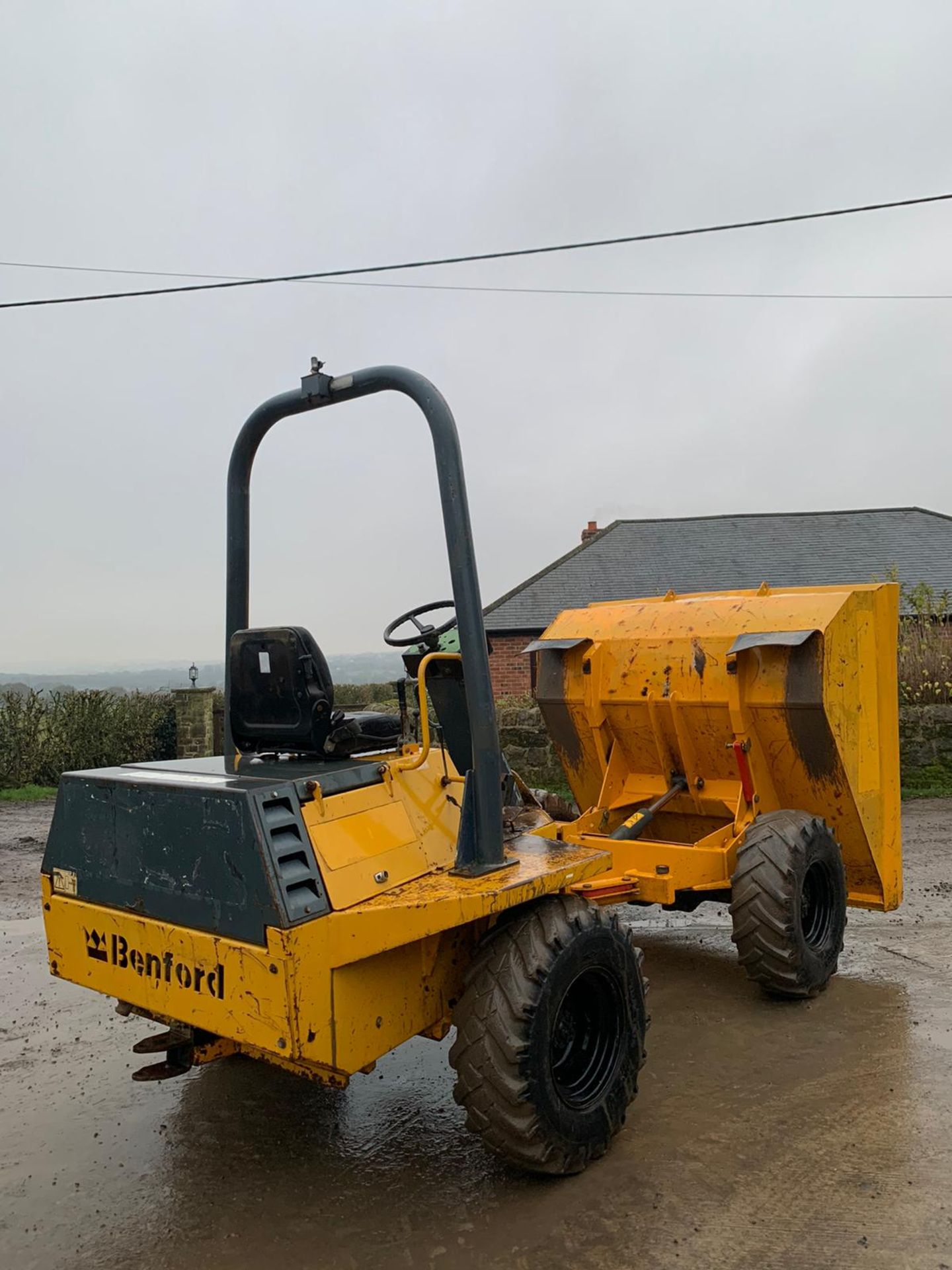 2004 TEREX / BENFORD 3 TON DUMPER, RUNS, DRIVES AND DUMPS *PLUS VAT* - Image 4 of 6