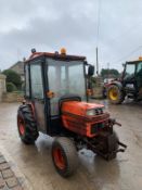 KUBOTA B2150 COMPACT TRACTOR, RUNS AND DRIVES, FULLY GLASS CAB, 1815 HOURS *PLUS VAT*