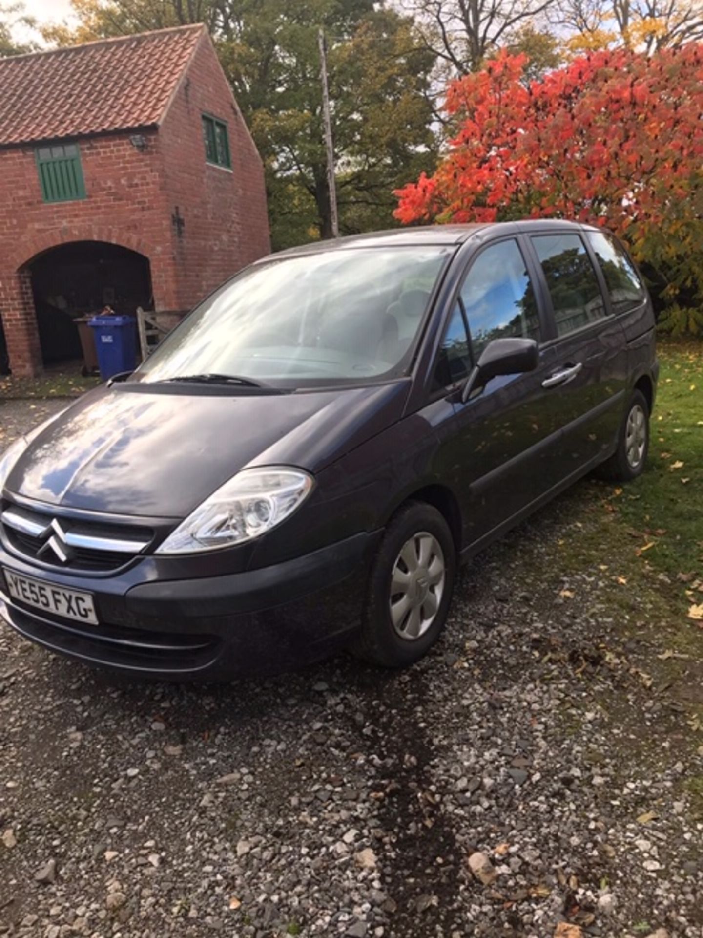 2005/55 REG CITROEN C8 LX HDI 2.0 DIESEL GREY ESTATE, SHOWING 2 FORMER KEEPERS *NO VAT* - Image 3 of 14