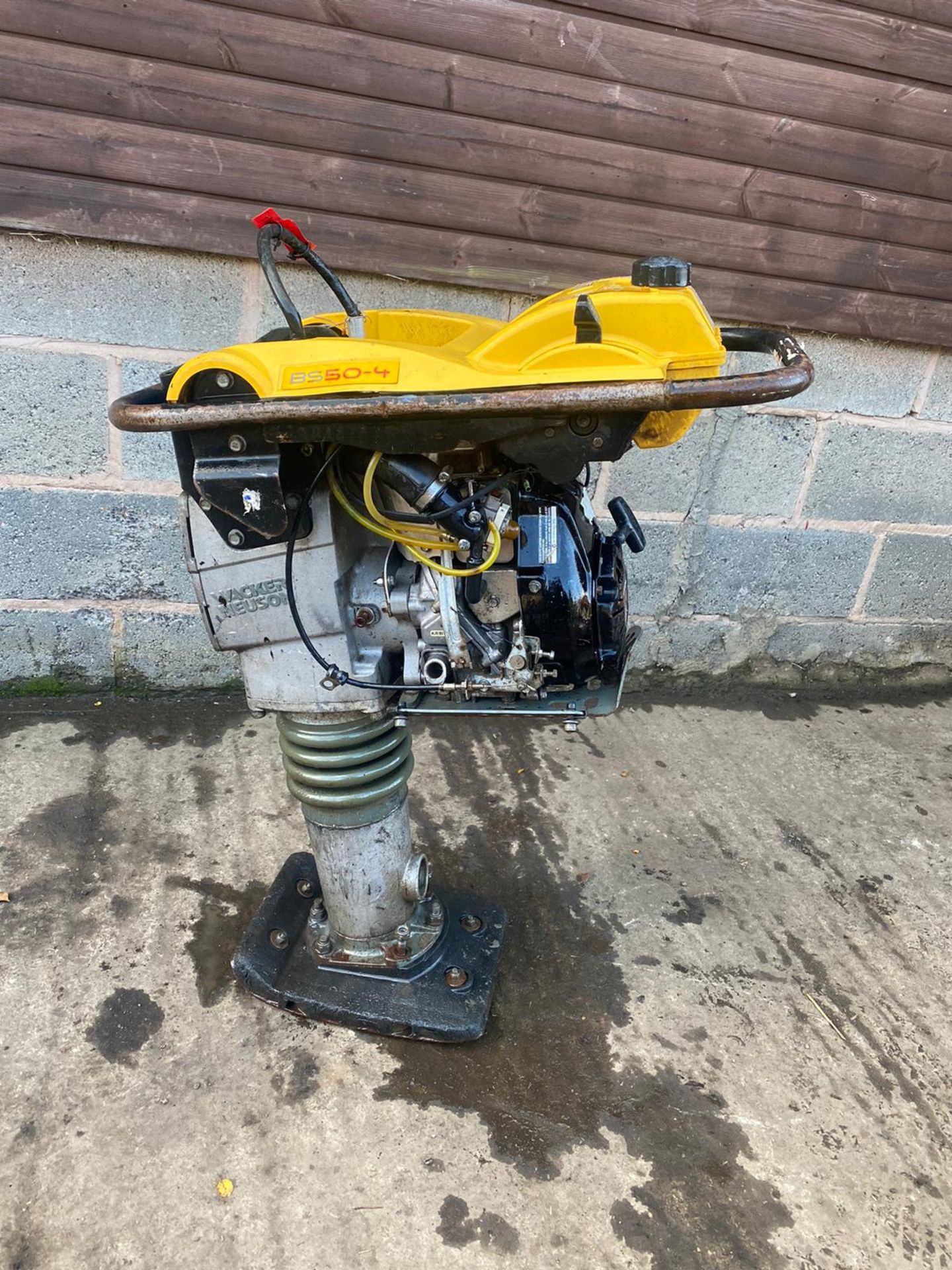 2014 WACKER NEUSON BS50-4 TRENCH RAMMER, DIRECT FROM MAJOR HIRE COMPANY, 4 STROKE PETROL *PLUS VAT*