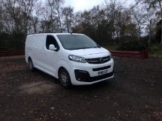 2019/69 REG VAUXHALL VIVARO 2900 SPORTIVE 1.5 DIESEL WHITE VAN, SHOWING 0 FORMER KEEPERS *PLUS VAT*