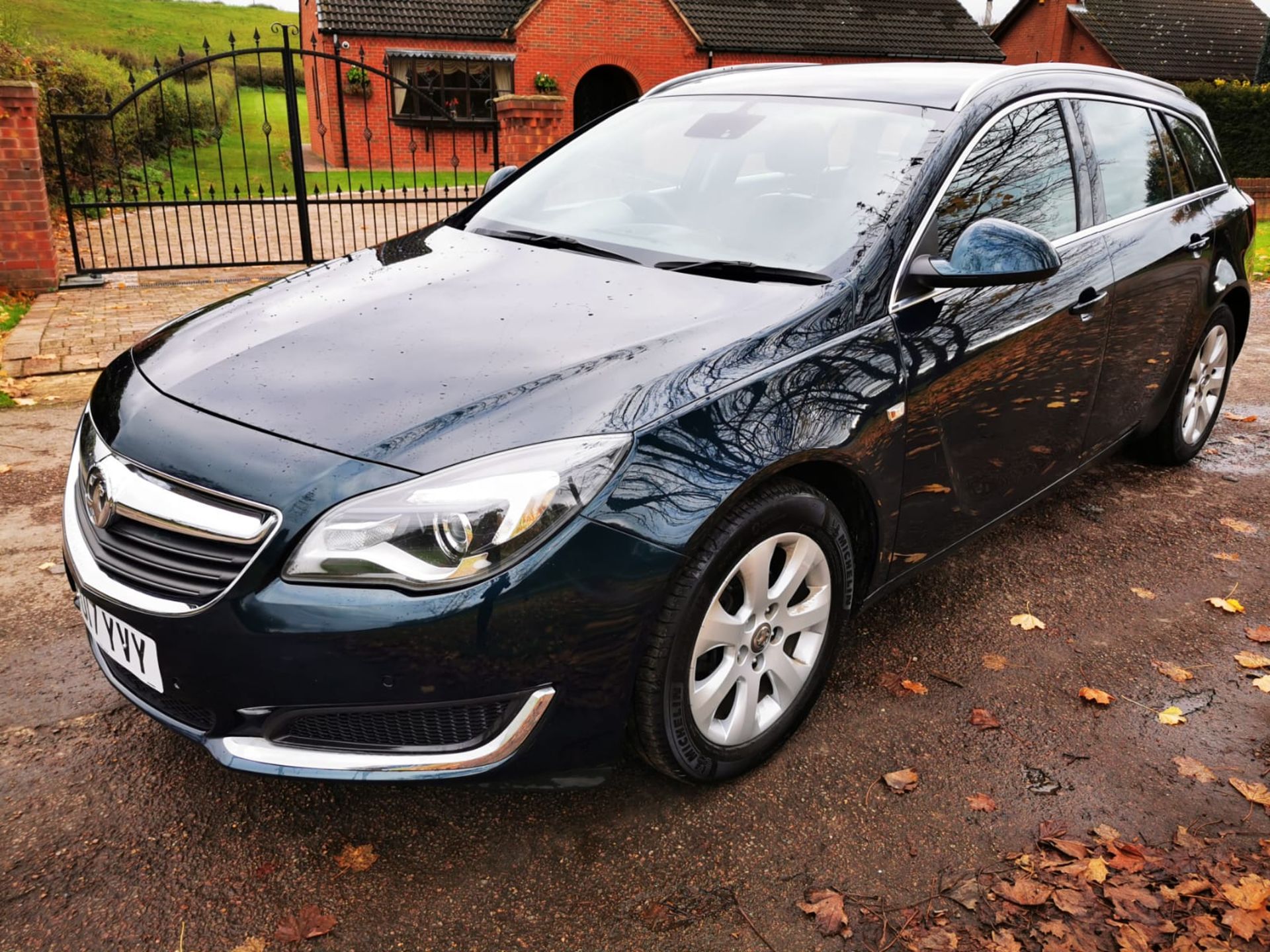 2017/17 REG VAUXHALL INSIGNIA TECHLINE CDTI ECO 1.6 DIESEL ESTATE, SHOWING 1 FORMER KEEPER *NO VAT* - Image 5 of 24