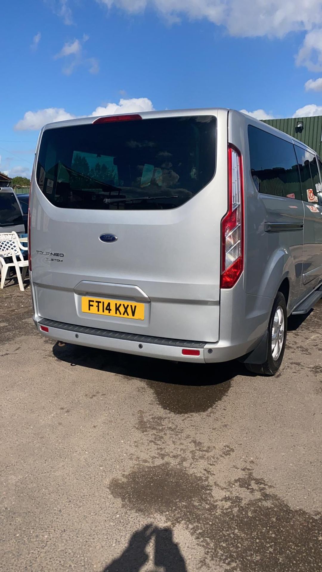 2014/14 REG FORD TOURNEO CUSTOM 300 LTD ECOTEC 2.2 DIESEL MINIBUS / MPV, SHOWING 1 FORMER KEEPER - Image 5 of 12