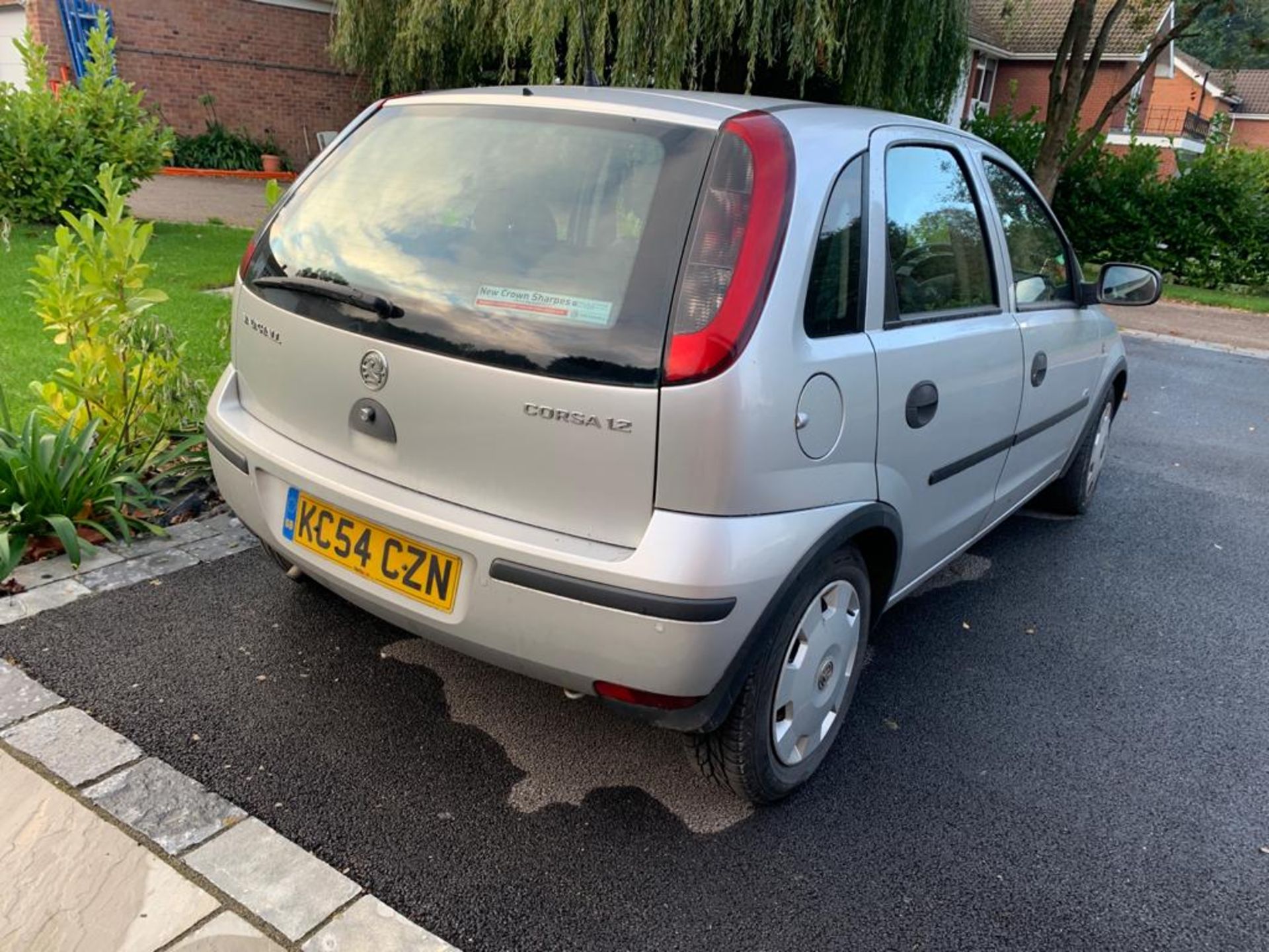 2004/54 REG VAUXHALL CORSA LIFE TWINPORT 1.2 PETROL SILVER 5DR HATCHBACK *NO VAT* - Image 4 of 22