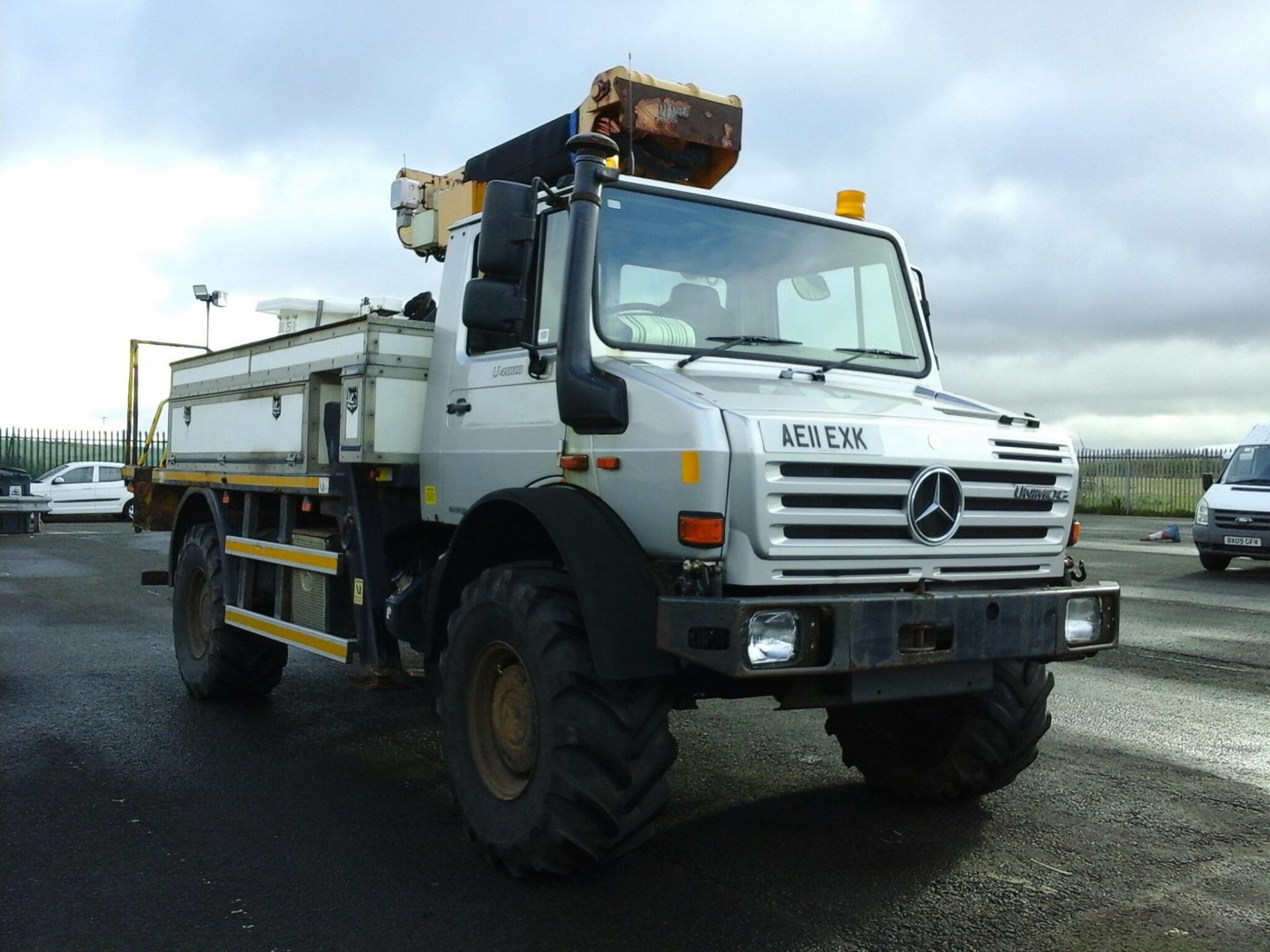 2011 MERCEDES UNIMOG U4000 4X4 ACCESS PLATFORM *PLUS VAT*