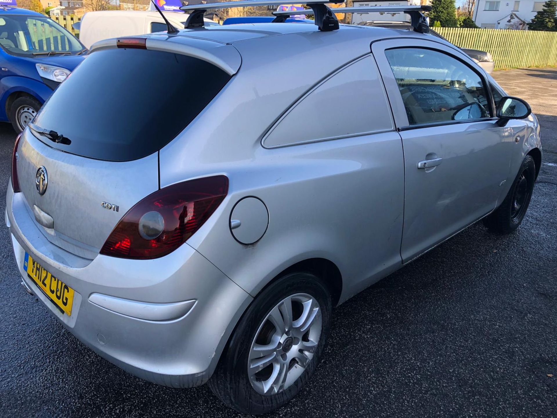 2012/12 REG VAUXHALL CORSA SPORTIVE CDTI 1.25 DIESEL SILVER CAR / VAN, SHOWING 4 FORMER KEEPERS - Image 2 of 8