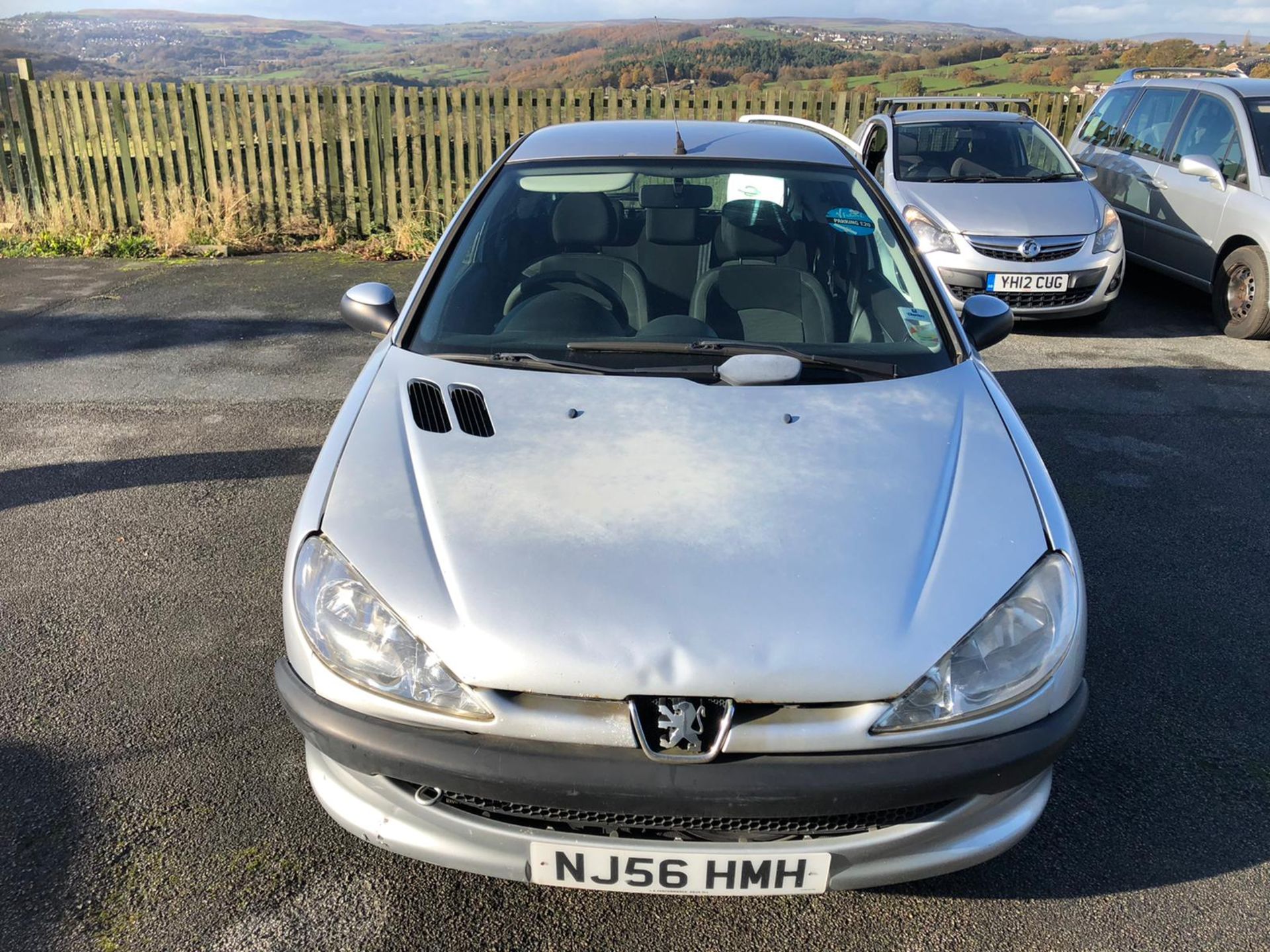 2006/56 REG PEUGEOT URBAN 206 1.4 PETROL SILVER 3 DOOR HATCHBACK, SHOWING 3 FORMER KEEPERS *NO VAT* - Image 7 of 8