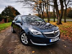 2017/17 REG VAUXHALL INSIGNIA TECHLINE CDTI ECO 1.6 DIESEL ESTATE, SHOWING 1 FORMER KEEPER *NO VAT*