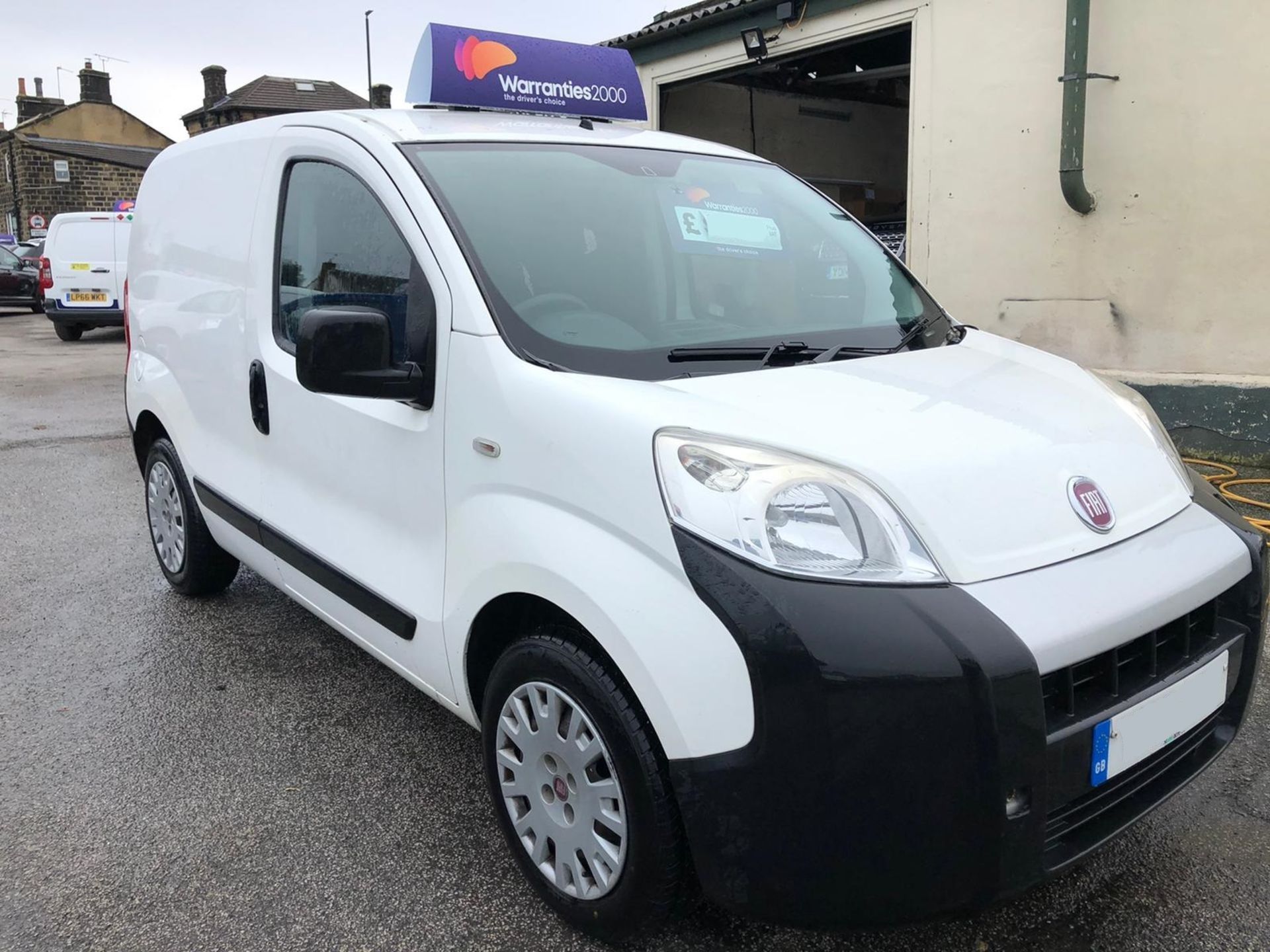 2013/13 REG FIAT FIORINO 16V MULTIJET 1.25 DIESEL WHITE PANEL VAN, SHOWING 2 FORMER KEEPERS