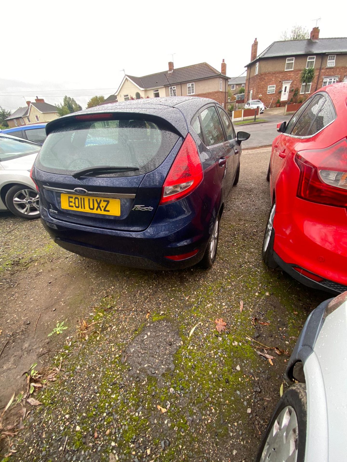 2011/11 REG FORD FIESTA ZETEC 1.4 PETROL BLUE 5 DOOR HATCHBACK, SHOWING 5 FORMER KEEPERS *NO VAT* - Image 6 of 9