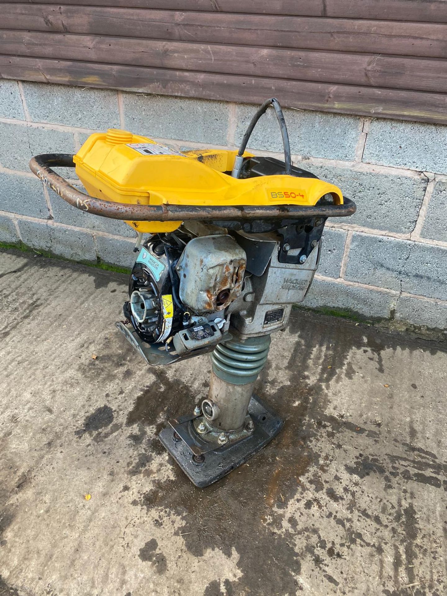 2015 Wacker neuson BS50-4 Trench rammer, Direct from major hire company, 4 stroke petrol engine - Image 3 of 3