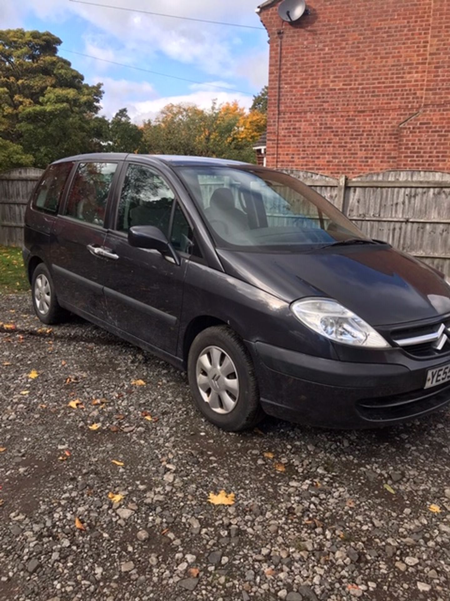 2005/55 REG CITROEN C8 LX HDI 2.0 DIESEL GREY ESTATE, SHOWING 2 FORMER KEEPERS *NO VAT*