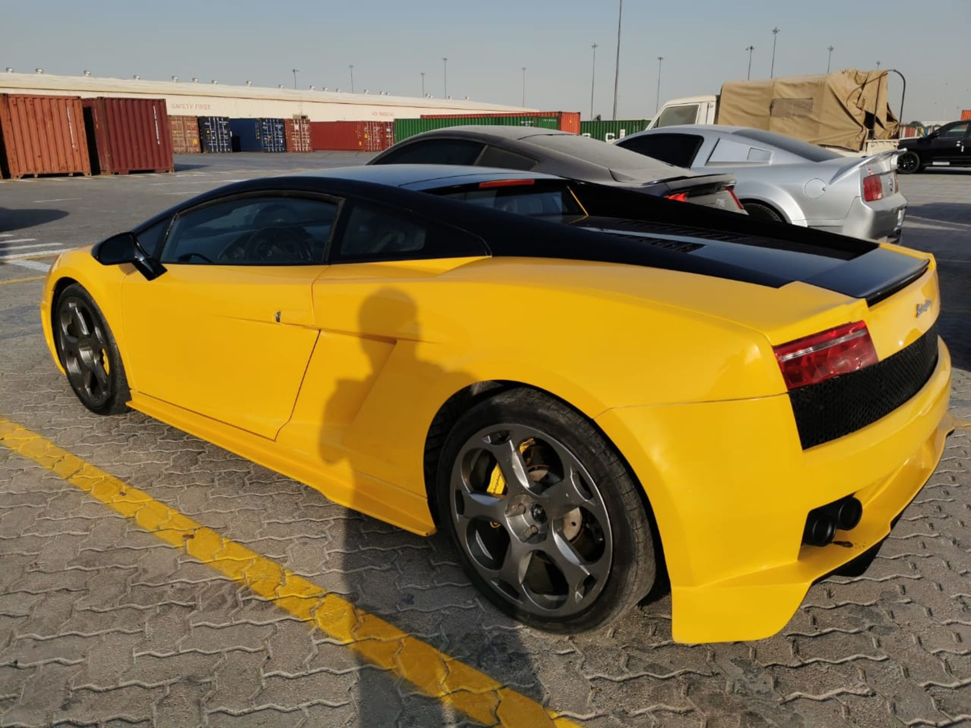 LATE 2003 LAMBORGHINI GALLARDO 5.0L PETROL LHD YELLOW AND BLACK 2DR COUPE - C/W NOVA PIN *NO VAT* - Image 4 of 6