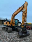 2014 HYUNDAI 140LC-9 EXCAVATOR, RUNS, DRIVES AND DIGS, CLEAN MACHINE, PIPED FOR FRONT ATTACHMENTS