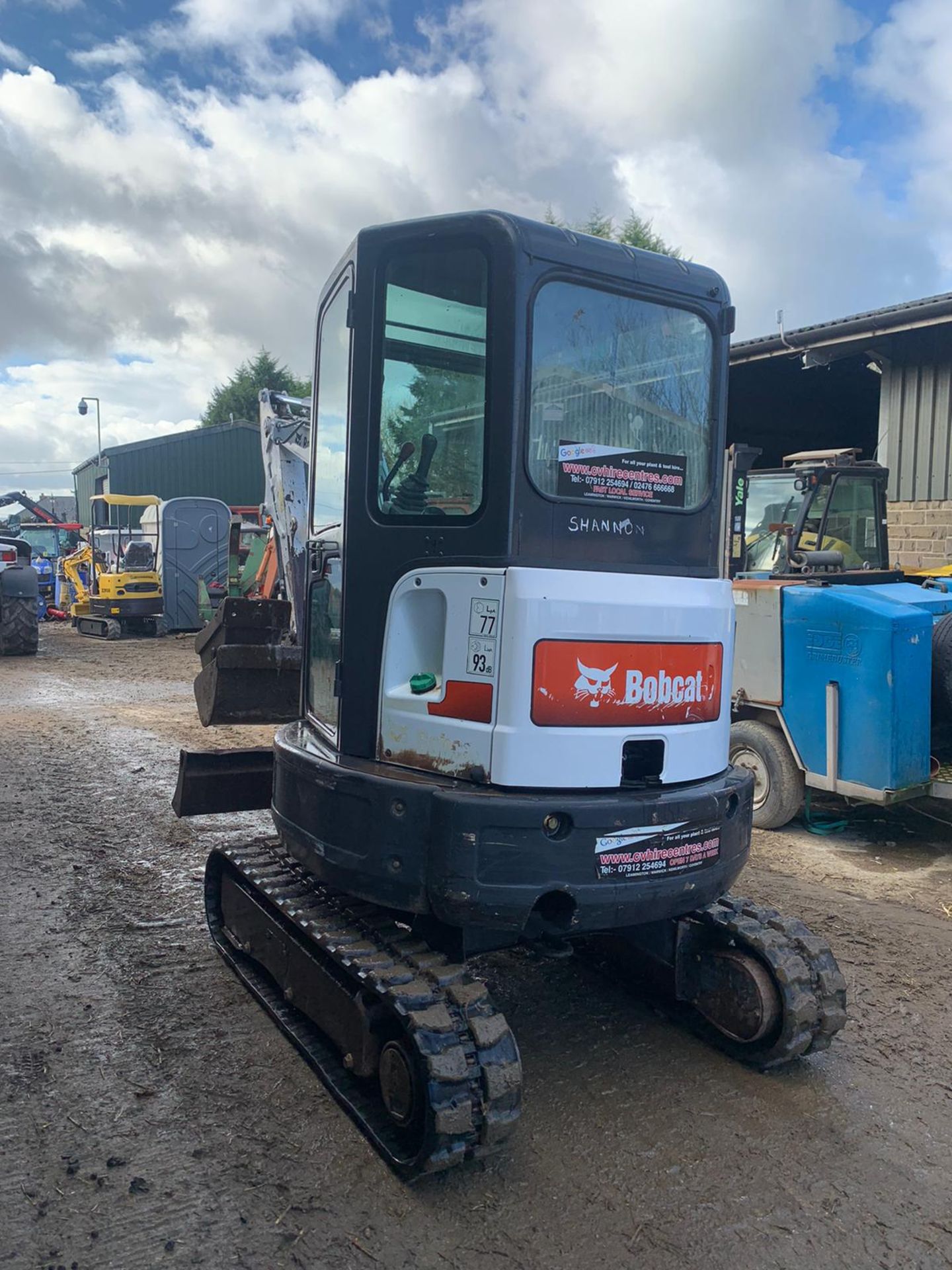 2015 BOBCAT E25 TRACKED CRAWLER EXCAVATOR / MINI DIGGER, RUNS, DRIVES AND DIGS, X3 BUCKETS *PLUS VAT - Image 5 of 5