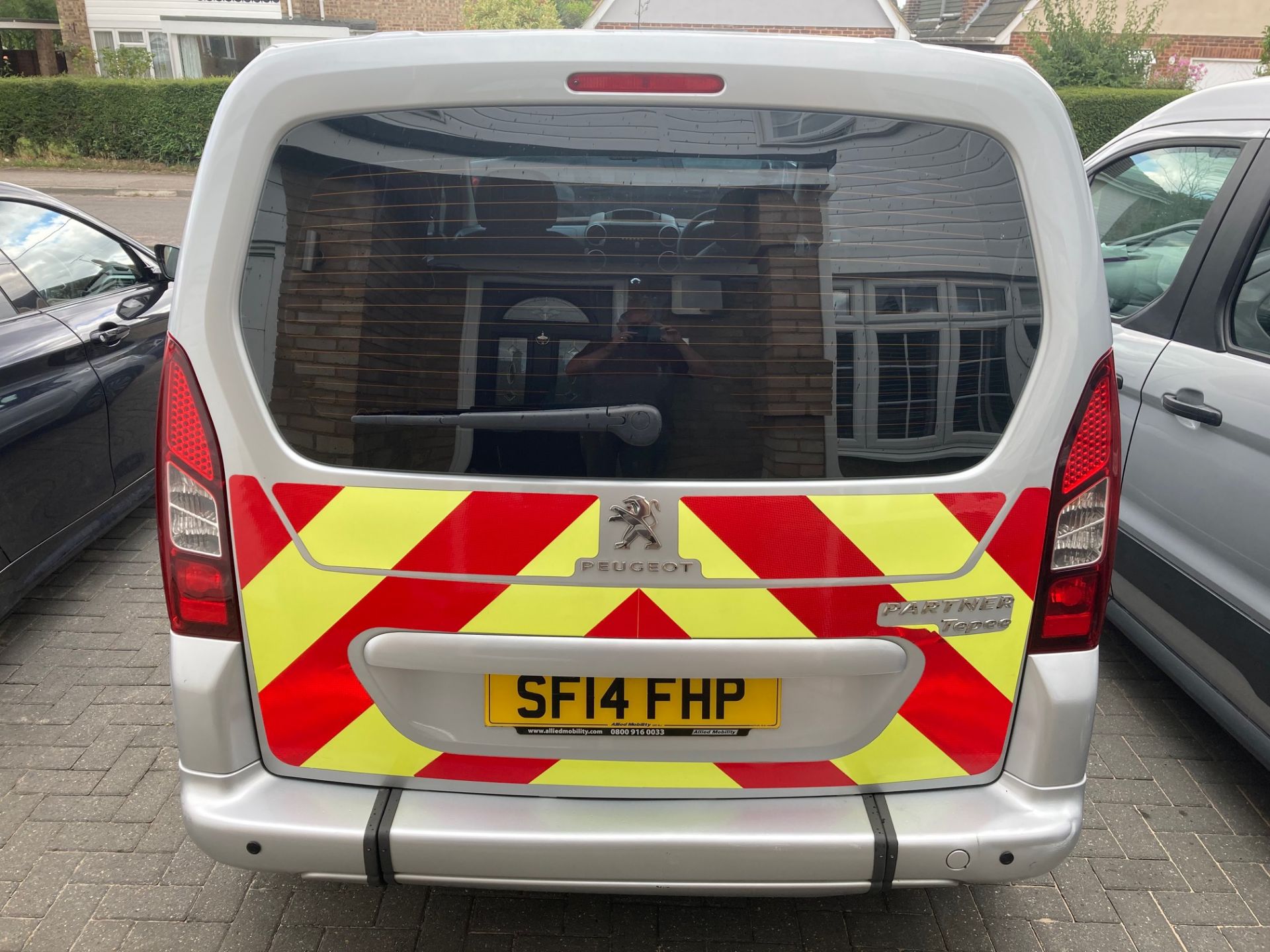 2014/14 REG PEUGEOT HORIZON S TEPEE 1.6 DIESEL SILVER 5 SPEED MANUAL, CONVERSION BY ALLIED MOBILITY - Image 5 of 8