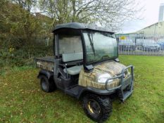 KUBOTA RTV 900, STARTS AND DRIVES, ELECTRICAL TIPPING BODY, NO LOG BOOK, CAMO, REG 2013 *PLUS VAT*