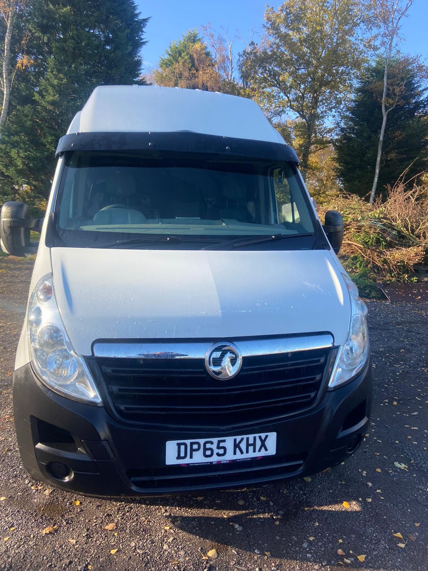 2015/65 REG VAUXHALL MOVANO R3500 L4H3 CDTI DRW 2.3 DIESEL WHITE PANEL VAN, SHOWING 1 FORMER KEEPER - Image 2 of 11