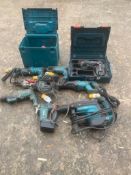 JOB LOT MAKITA DIRECT GAP EX HIRE UNTESTED, DELIVERY £40 ANYWHERE UK *PLUS VAT*