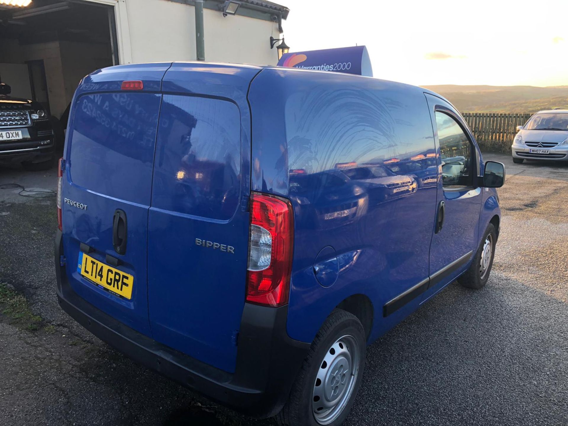 2014/14 REG PEUGEOT BIPPER S HDI 1.25 DIESEL BLUE PANEL VAN, SHOWING 0 FORMER KEEPERS *PLUS VAT* - Image 6 of 10