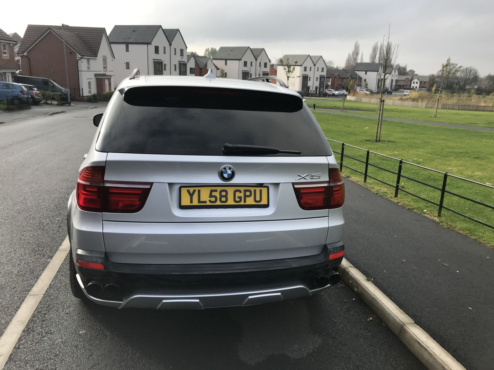 2009 REG BMW X5 4.8L PETROL AUTOMATIC SILVER,SHOWING 1 FORMER KEEPER - left hand drive *NO VAT* - Image 3 of 10