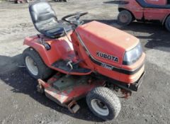 KUBOTA G1700 DIESEL RIDE ON LAWN MOWER, STARTS FIRST TIME, RUNS, DRIVES AND CUTS *PLUS VAT*