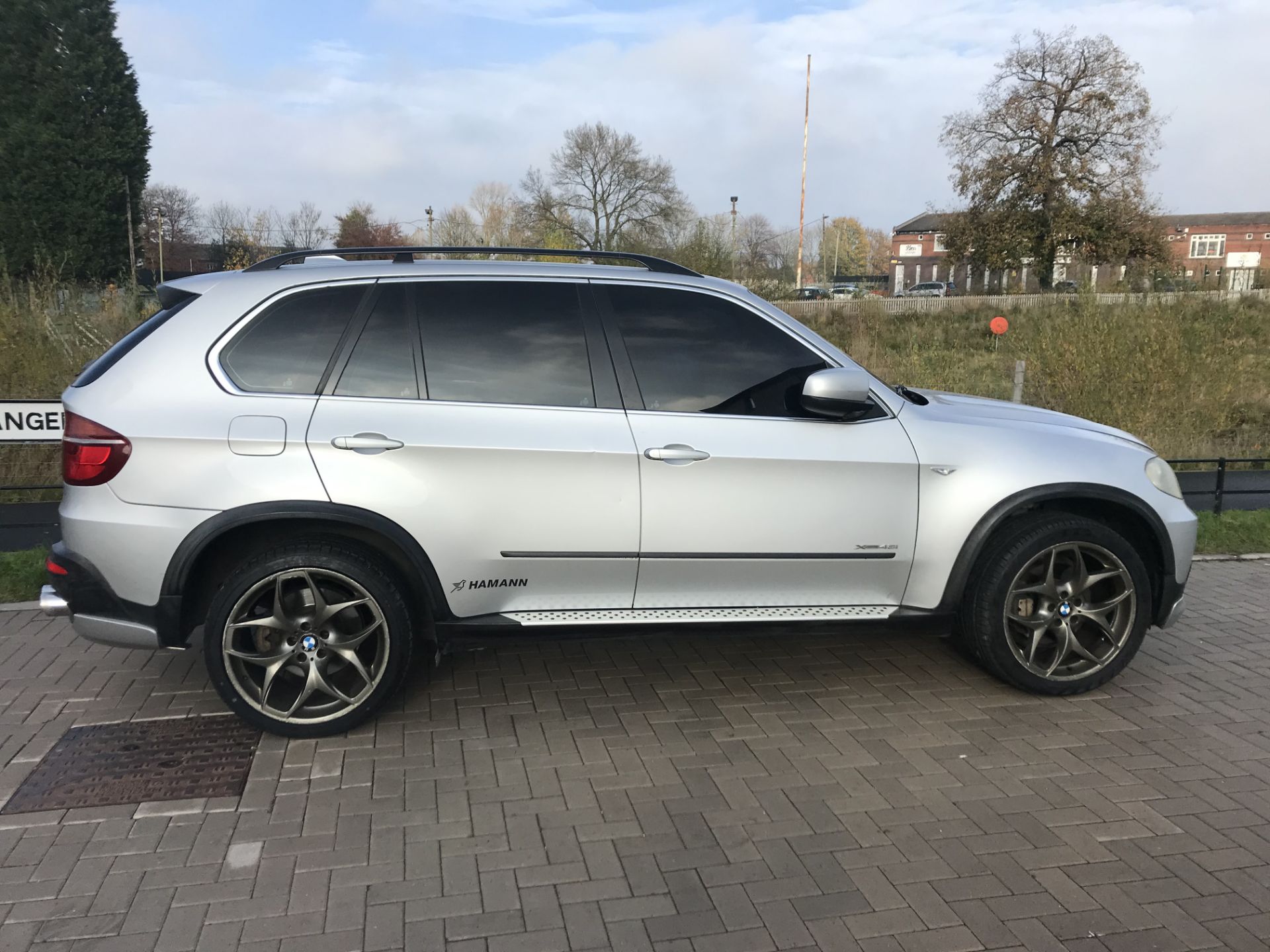 2009 REG BMW X5 4.8L PETROL AUTOMATIC SILVER,SHOWING 1 FORMER KEEPER - left hand drive *NO VAT*