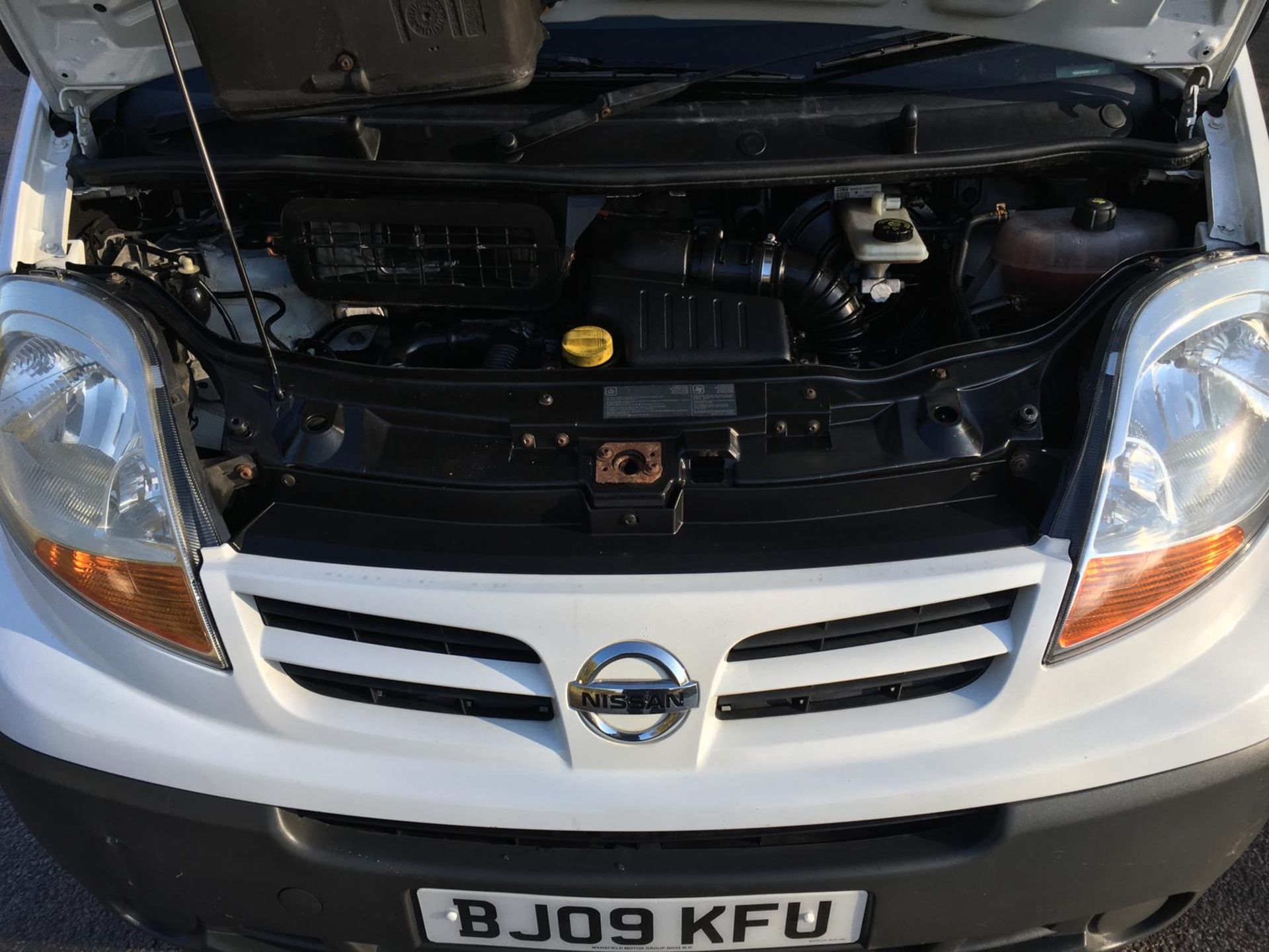 2009/09 REG NISSAN PRIMASTAR DCI 115 SE SWB 2.0 DIESEL WHITE PANEL VAN, SHOWING 0 FORMER KEEPERS - Image 10 of 13