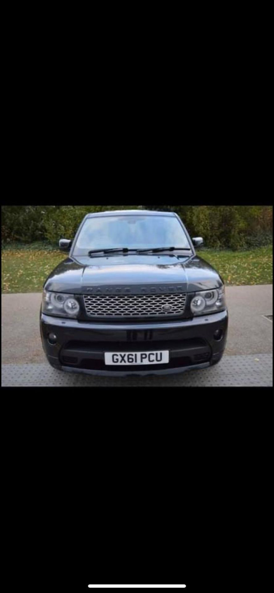 2011/61 REG LAND ROVER RANGE ROVER SPORT AUTOBIOGRAPHY SPORT SDV6 3.0 AUTOMATIC BLACK *NO VAT* - Image 6 of 9