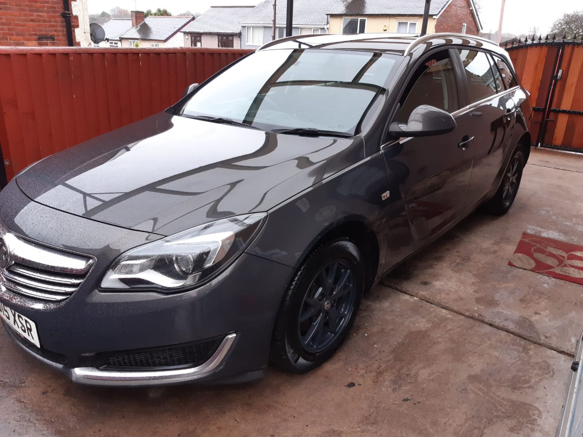 2015/15 REG VAUXHALL INSIGNIA DESIGN NAV CDTI ECO SS 2.0 DIESEL GREY ESTATE, SHOWING 0 FORMER KEEPER - Image 3 of 16