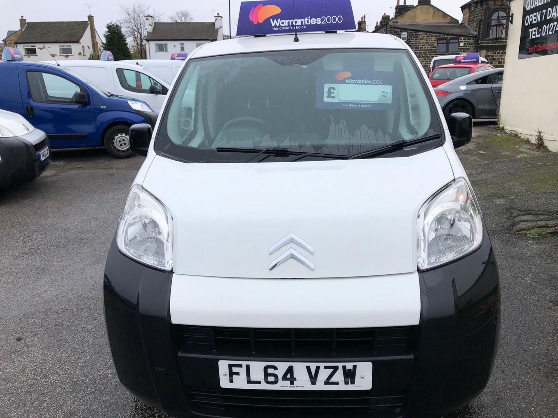 2014/64 REG CITROEN NEMO 660 LX HDI 1.25 DIESEL WHITE PANEL VAN, SHOWING 1 FORMER KEEPER *PLUS VAT* - Image 2 of 12