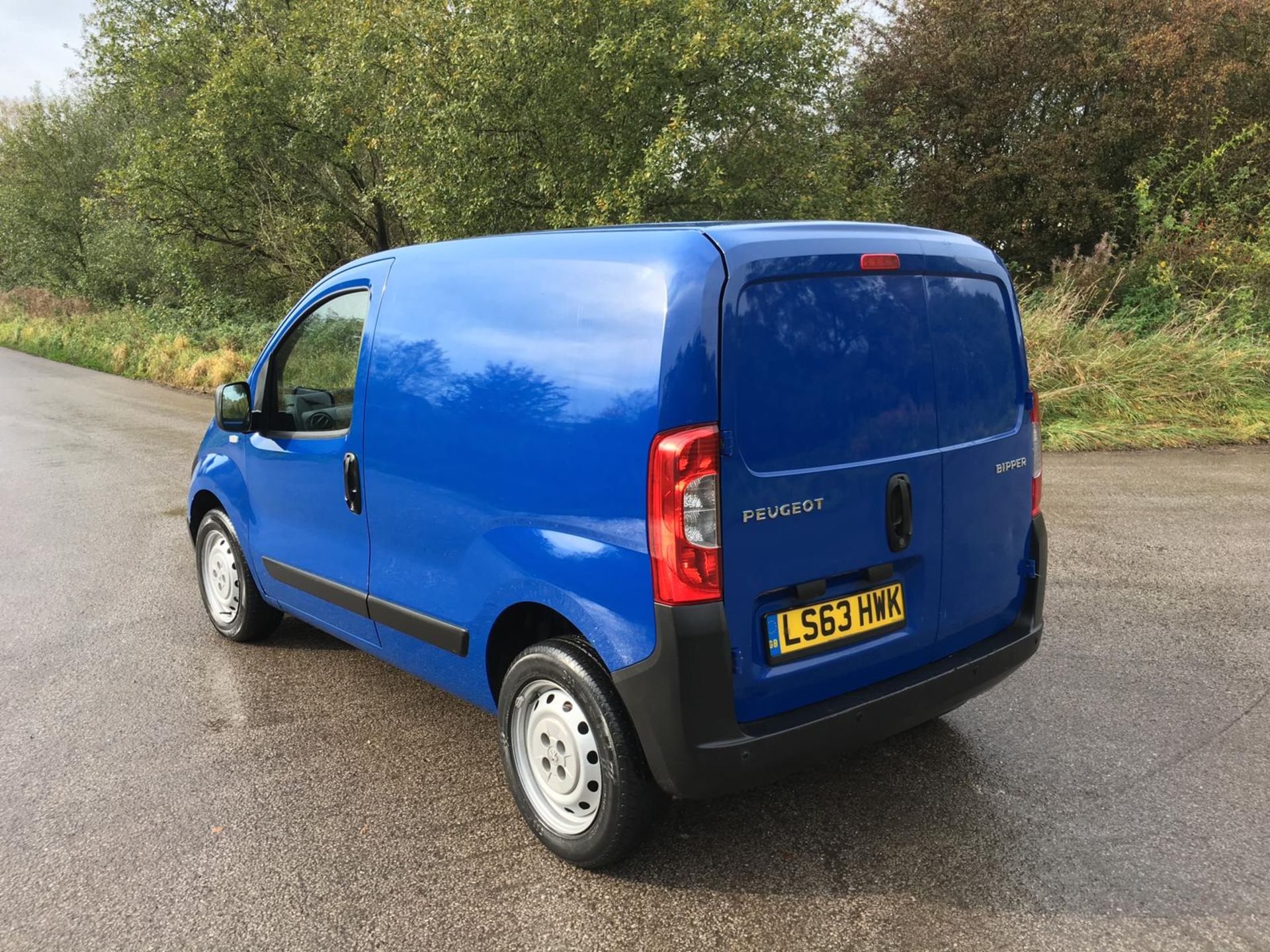 2013/63 REG PEUGEOT BIPPER S HDI 1.25 DIESEL BLUE PANEL VAN, SHOWING 2 FORMER KEEPERS *NO VAT* - Image 3 of 10