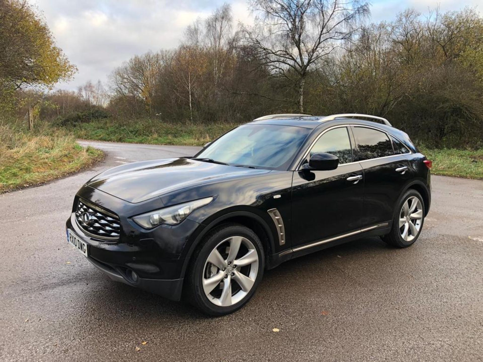 2010/10 REG INFINITI FX30 S AUTO 3.0L DIESEL 7 SPEED AUTOMATIC, SHOWING 2 FORMER KEEPERS *NO VAT* - Image 2 of 22