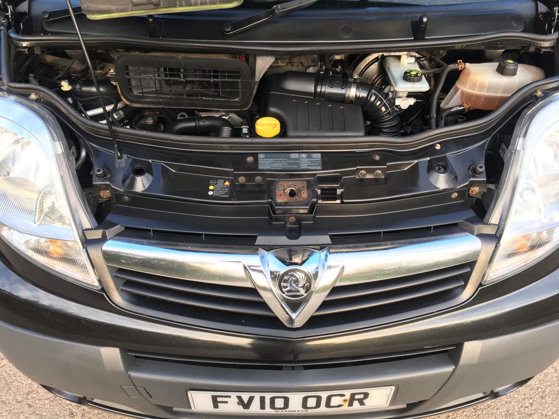 2010/10 REG VAUXHALL VIVARO SPORTIVE CDTI SWB 2.0 DIESEL BLACK PANEL VAN, SHOWING 0 FORMER KEEPERS - Image 11 of 14