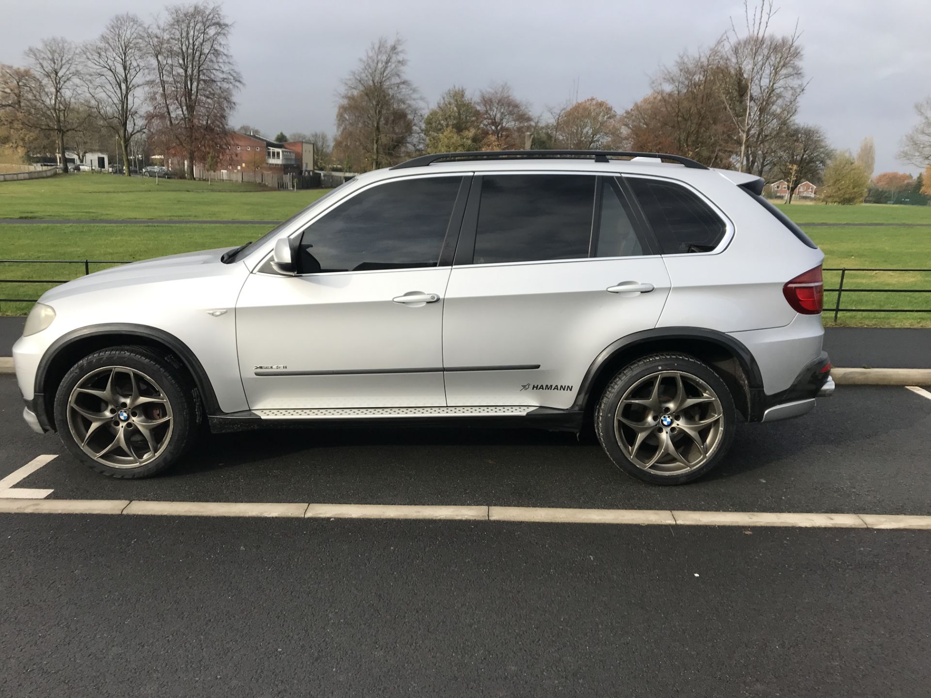 2009 REG BMW X5 4.8L PETROL AUTOMATIC SILVER,SHOWING 1 FORMER KEEPER - left hand drive *NO VAT* - Image 2 of 10