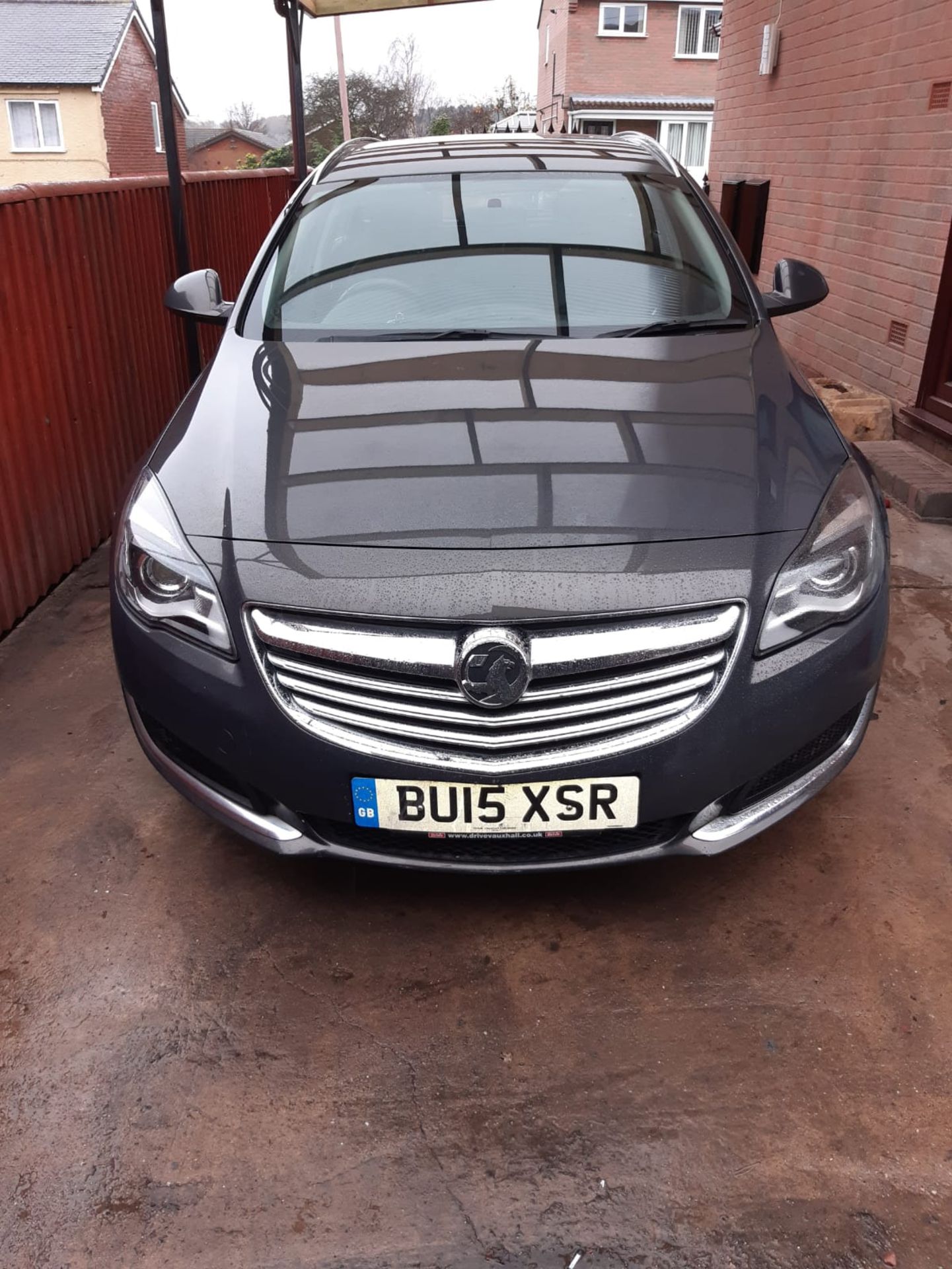 2015/15 REG VAUXHALL INSIGNIA DESIGN NAV CDTI ECO SS 2.0 DIESEL GREY ESTATE, SHOWING 0 FORMER KEEPER - Image 2 of 16