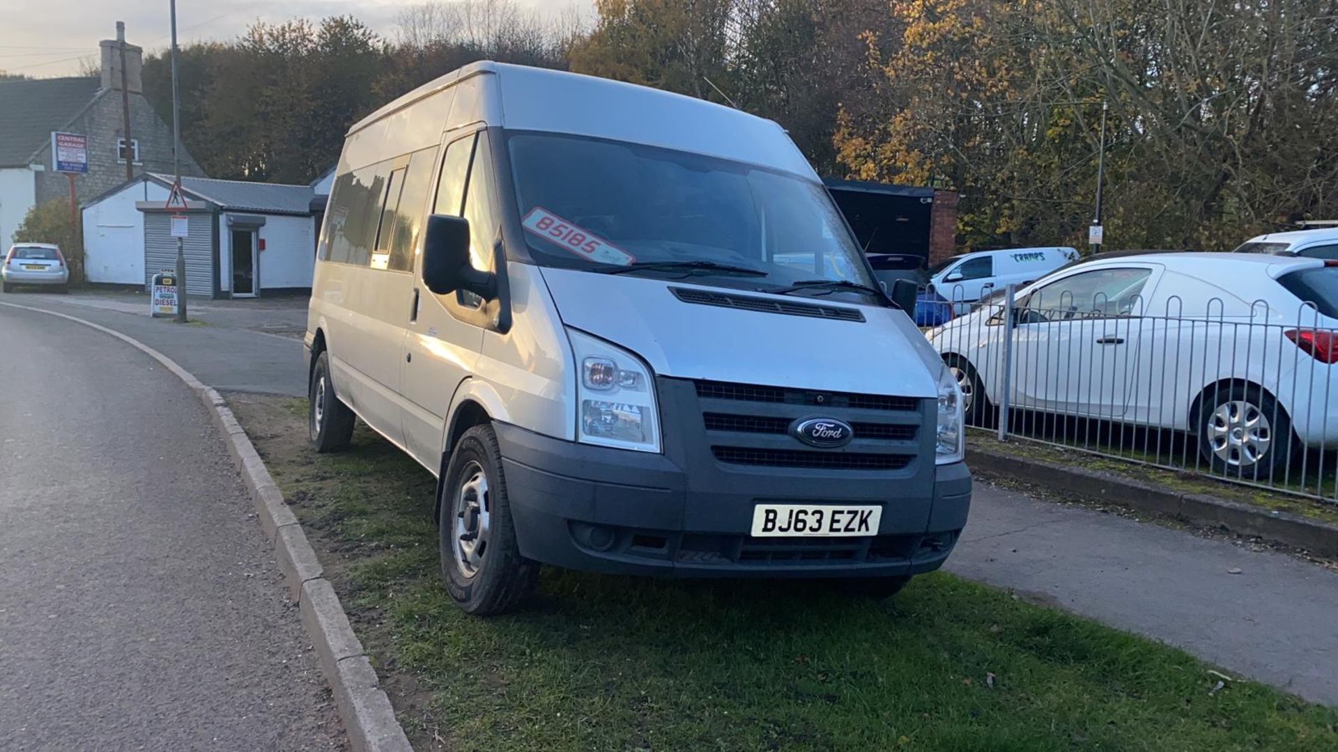 2013/63 REG FORD TRANSIT 135 T350 RWD 2.2 DIESEL SILVER MINIBUS, SHOWING 2 FORMER KEEPERS *NO VAT*