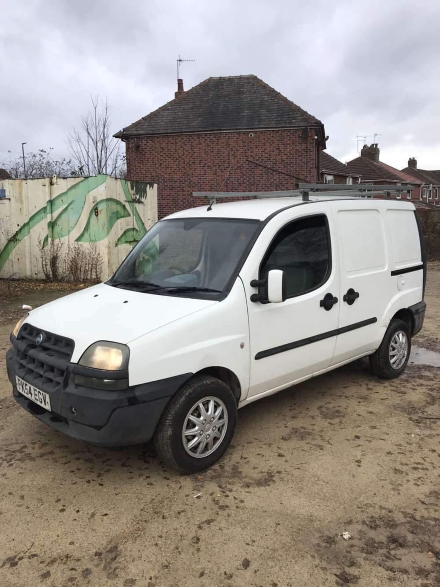 2004/54 REG FIAT DOBLO CARGO SX MULTIJET 16V 1.25 DIESEL WHITE VAN *NO VAT* - Image 4 of 13