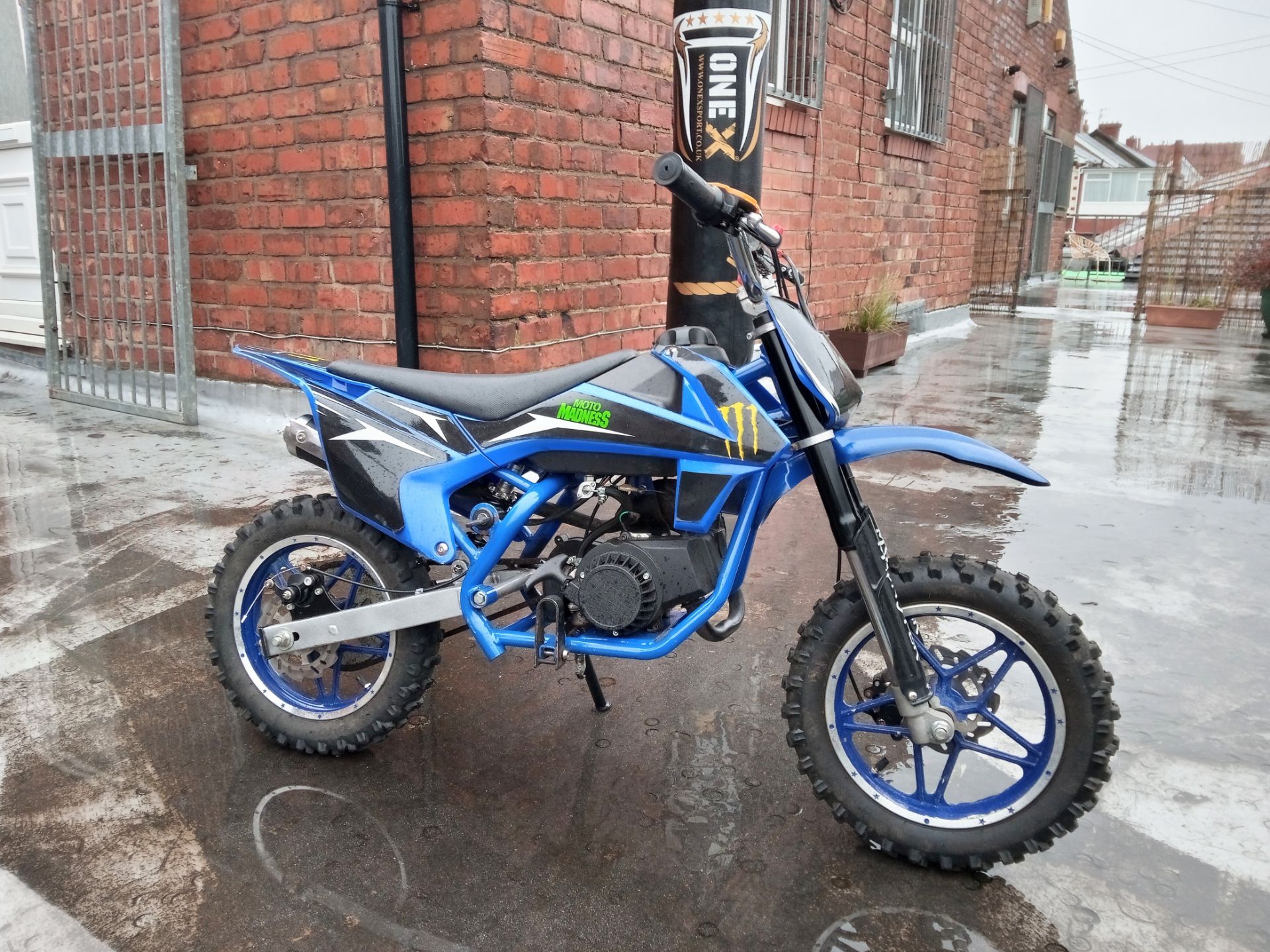 50cc Moto-madness Pit Bike (Blue) No Vat