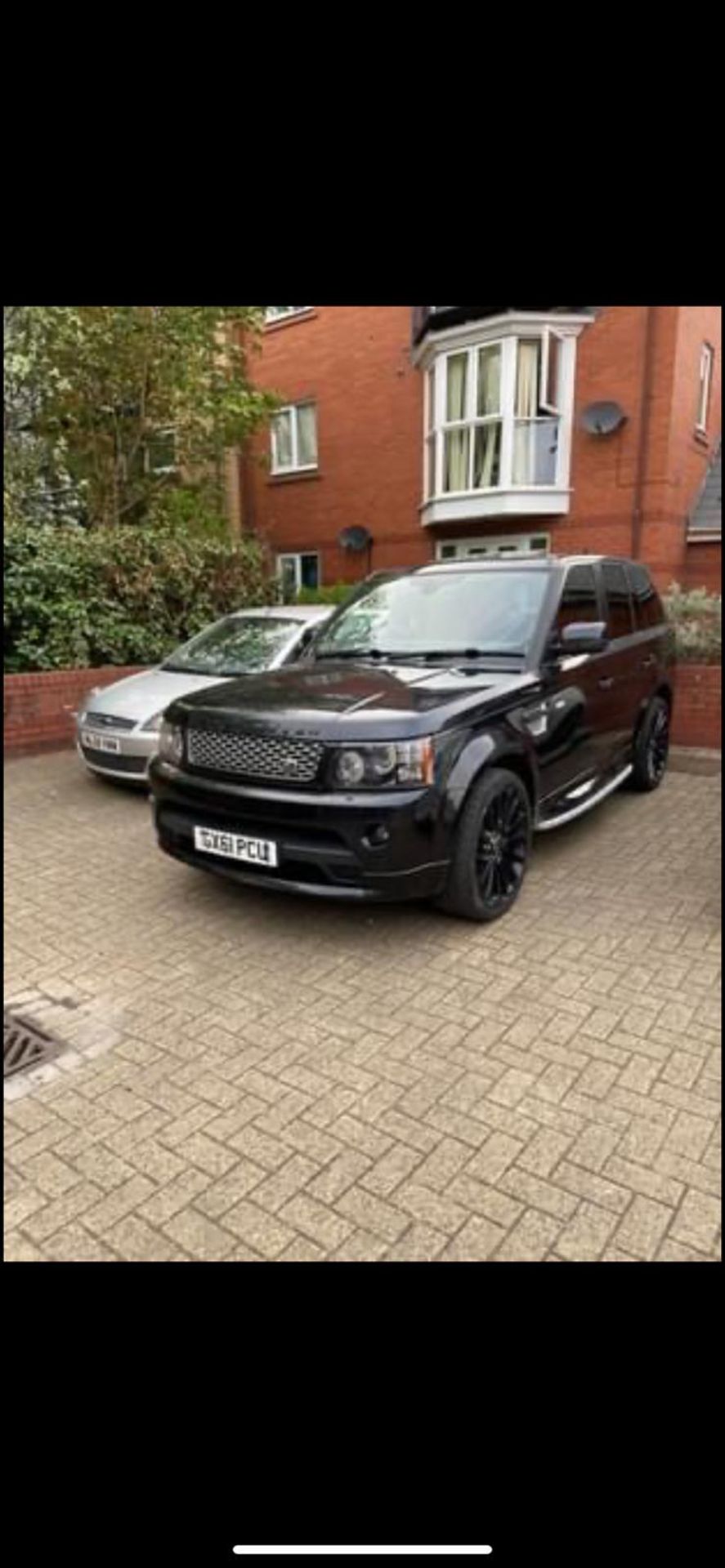 2011/61 REG LAND ROVER RANGE ROVER SPORT AUTOBIOGRAPHY SPORT SDV6 3.0 AUTOMATIC BLACK *NO VAT* - Image 4 of 9