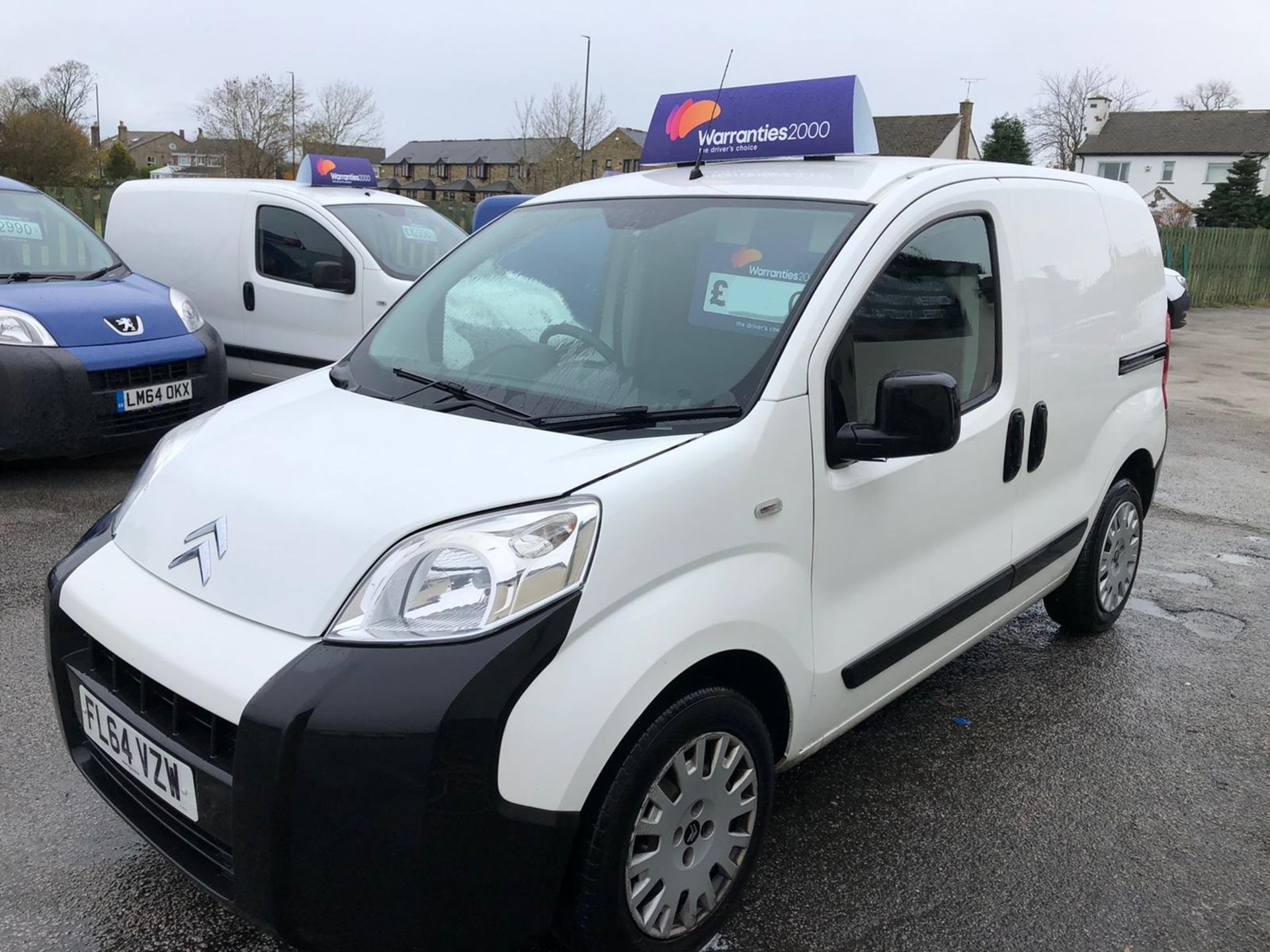 2014/64 REG CITROEN NEMO 660 LX HDI 1.25 DIESEL WHITE PANEL VAN, SHOWING 1 FORMER KEEPER *PLUS VAT* - Image 3 of 12