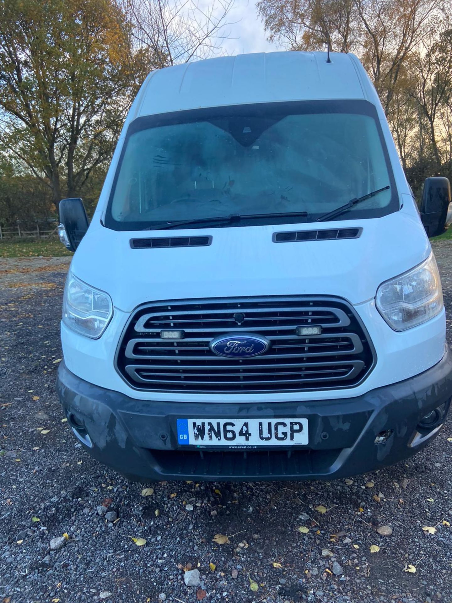 2014/64 REG FORD TRANSIT 350 TREND 2.2 DIESEL WHITE PANEL VAN, SHOWING 0 FORMER KEEPERS *PLUS VAT* - Image 2 of 12