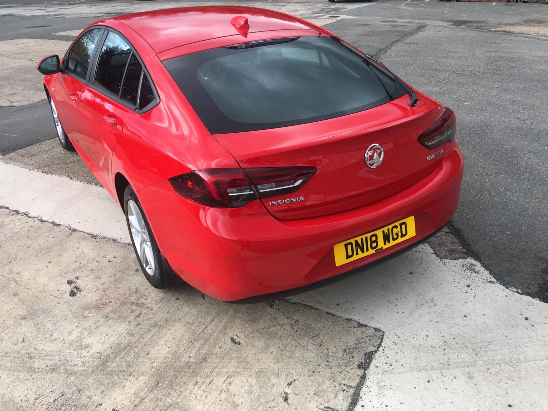 2018/18 REG VAUXHALL INSIGNIA DESIGN ECOTEC TURBO 1.6 DIESEL RED, SHOWING 0 FORMER KEEPERS *NO VAT* - Image 6 of 34