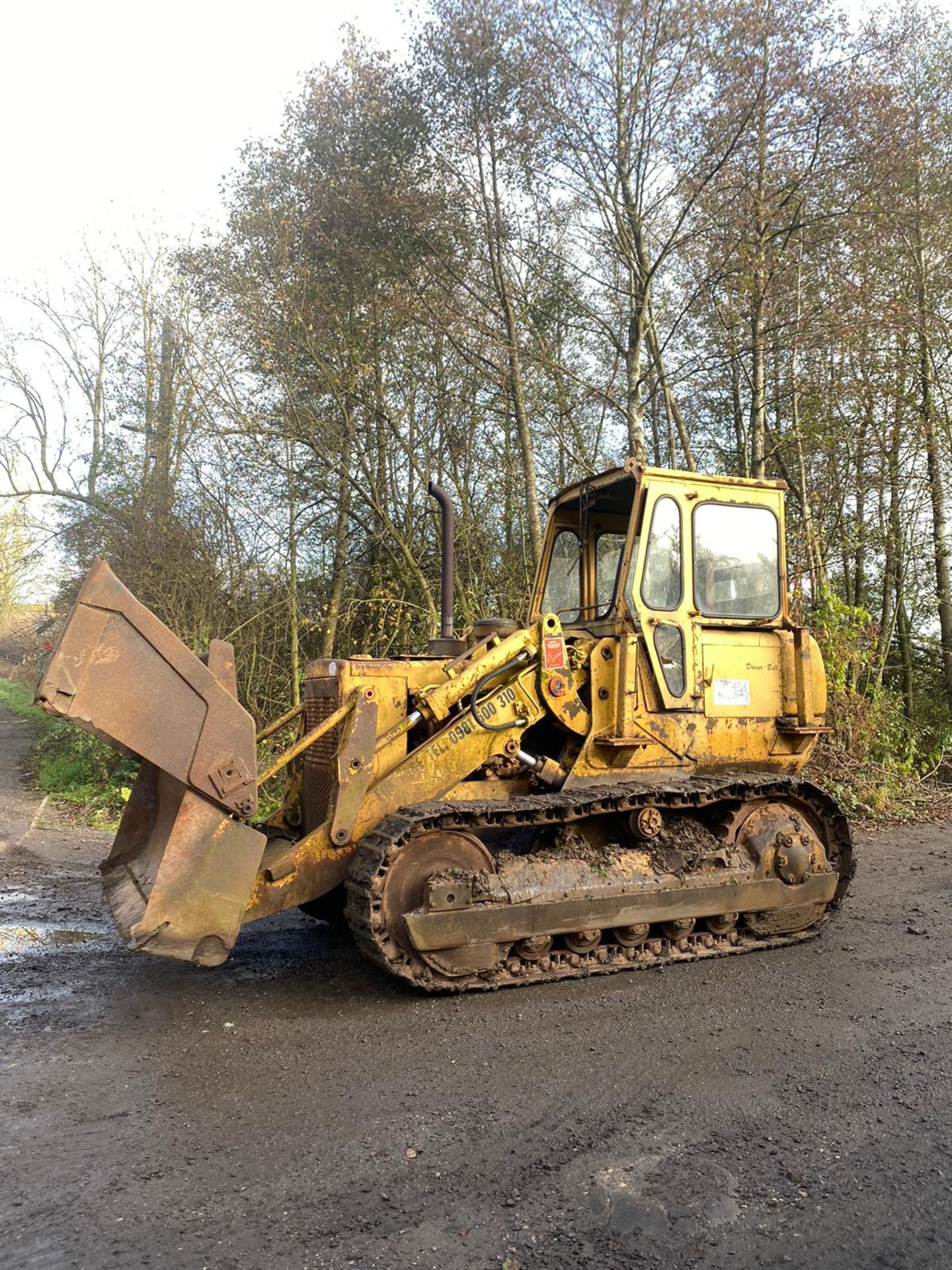 CATERPILLAR 951 TRACKED DOZER, RUNS AND WORKS, 4 IN 1 BUCKET *PLUS VAT*