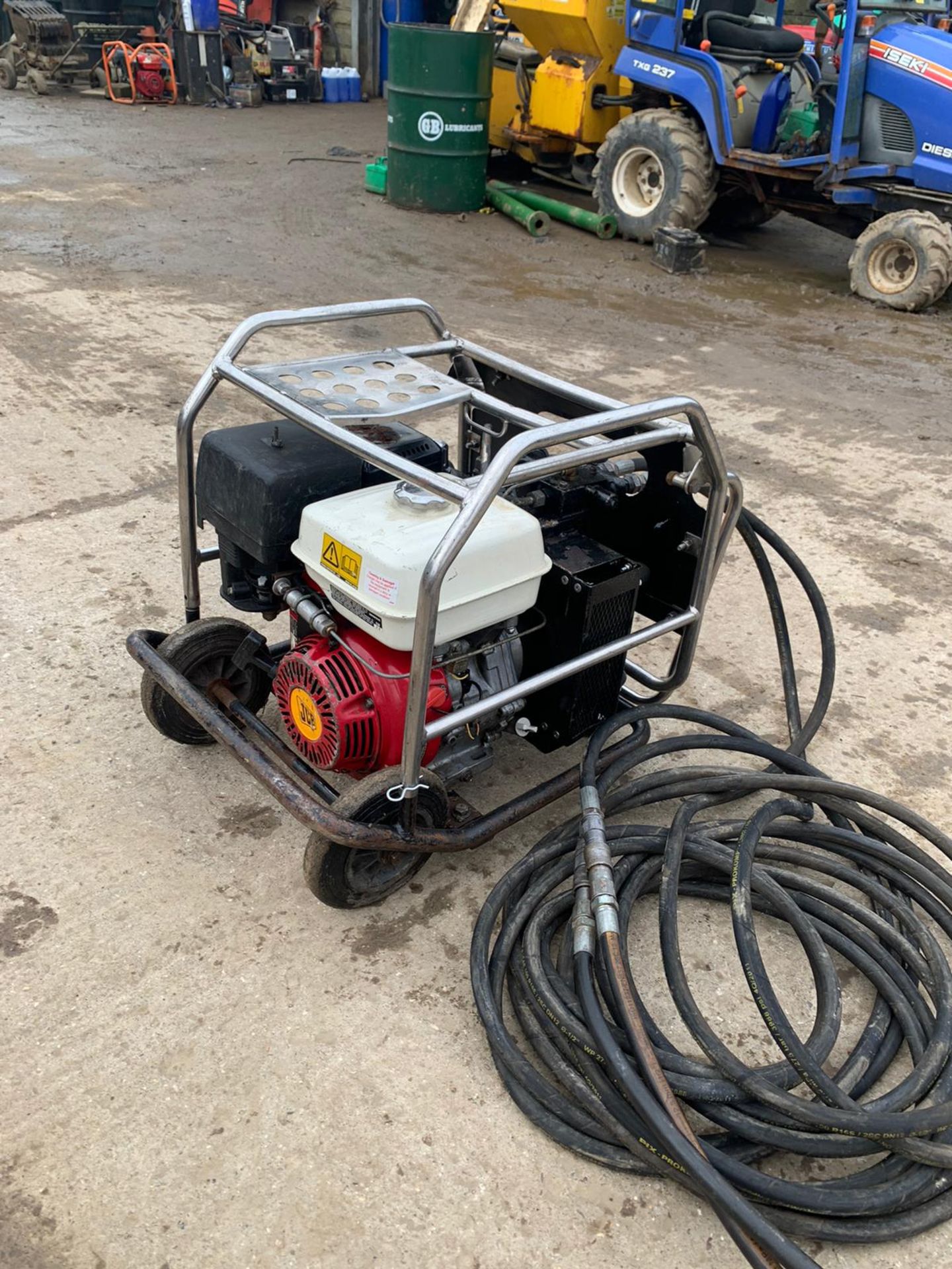 2018 JCB BEAVER PACK, HONDA GX240 PETROL ENGINE, RUNS AND WORKS, LOW VIBRATION GUN, HM25LV *NO VAT* - Image 2 of 6