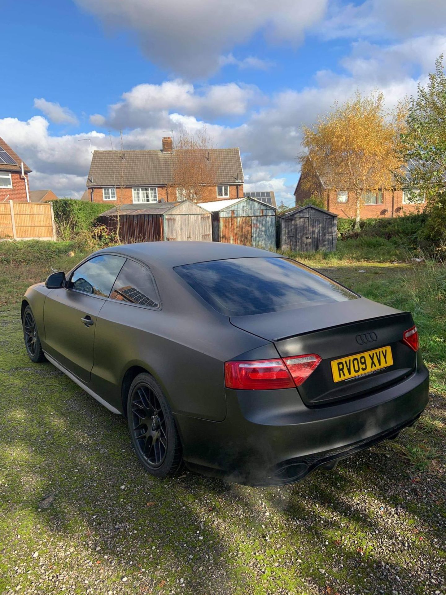 2009/09 REG AUDI A5 SPORT 180 TFSI 2.0 PETROL BLACK COUPE *NO VAT* - Image 5 of 11