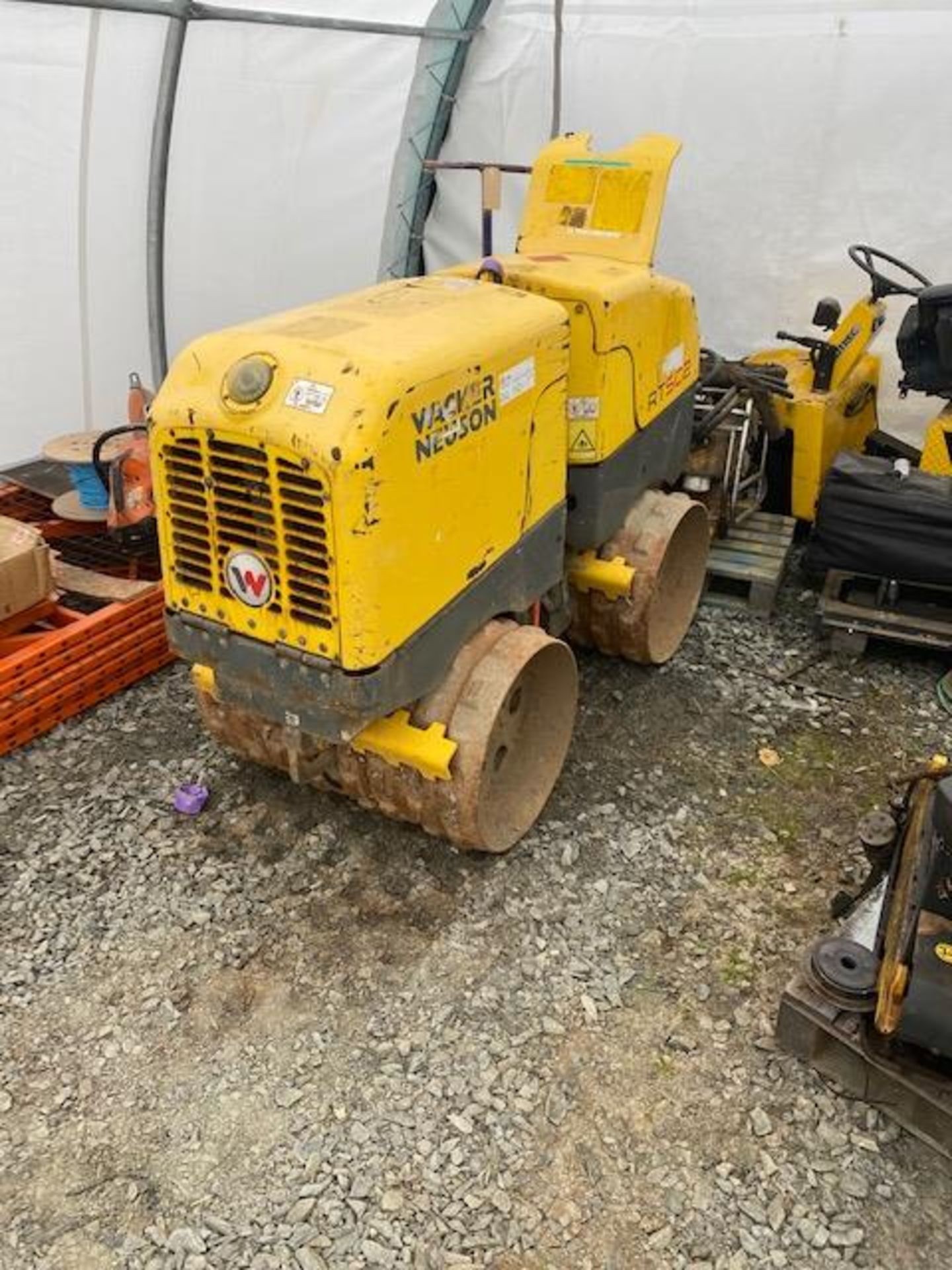 WACKER NEUSON RT82 TRENCH ROLLER, STARTS, RUNS AND DOES EVERYTHING IT SHOULD *NO VAT*