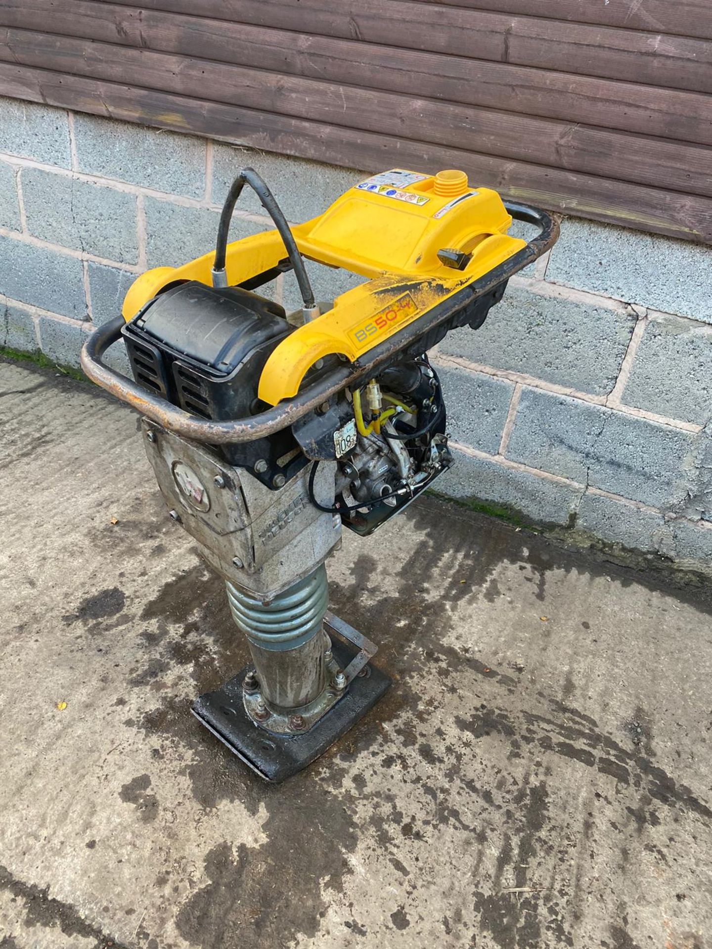 2015 Wacker neuson BS50-4 Trench rammer, Direct from major hire company, 4 stroke petrol engine