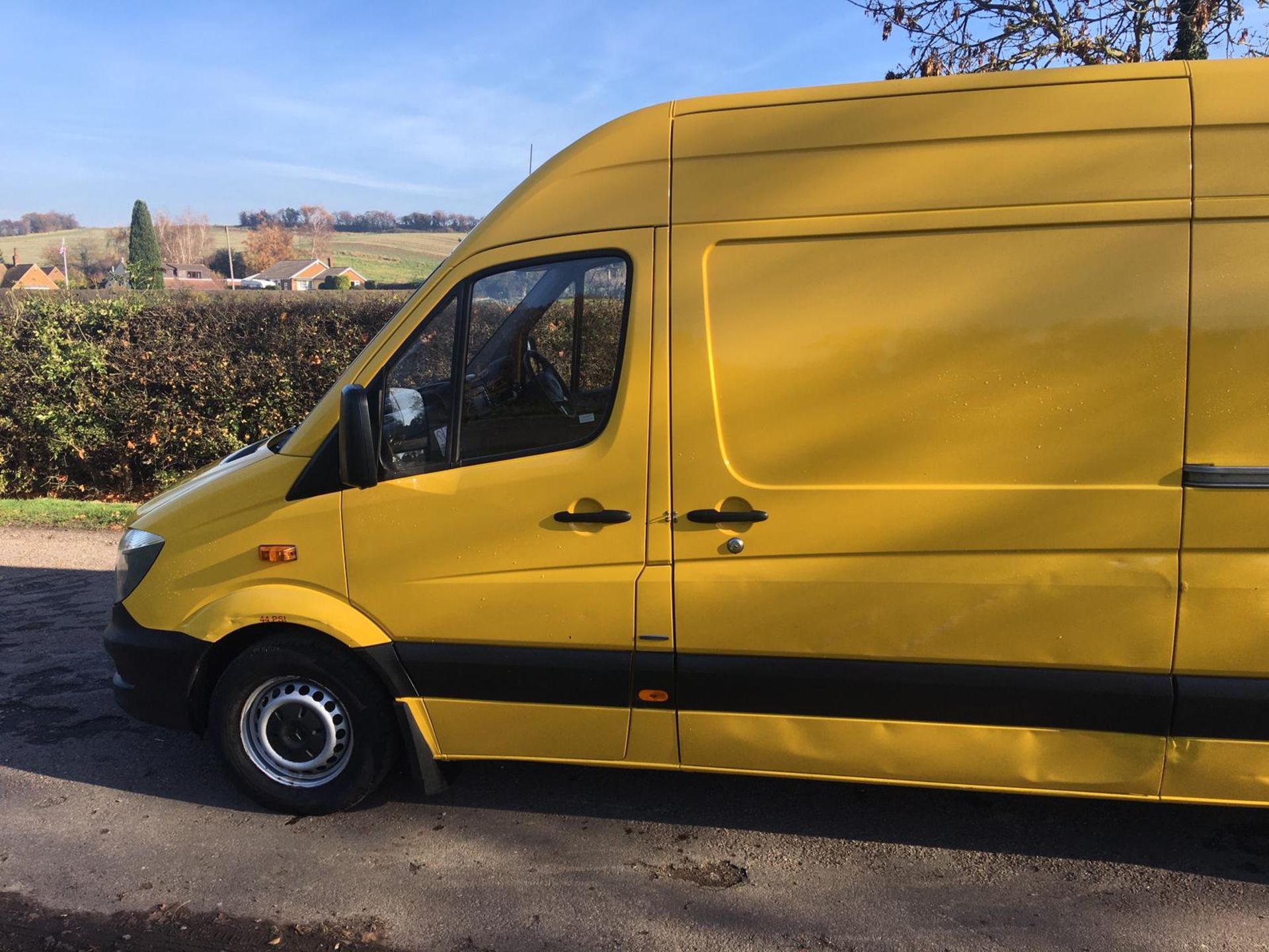 2016/66 REG MERCEDES-BENZ SPRINTER 314 CDI 2.2 DIESEL YELLOW PANEL VAN, AD BLUE, BLUE EFFICIENCY - Image 5 of 28