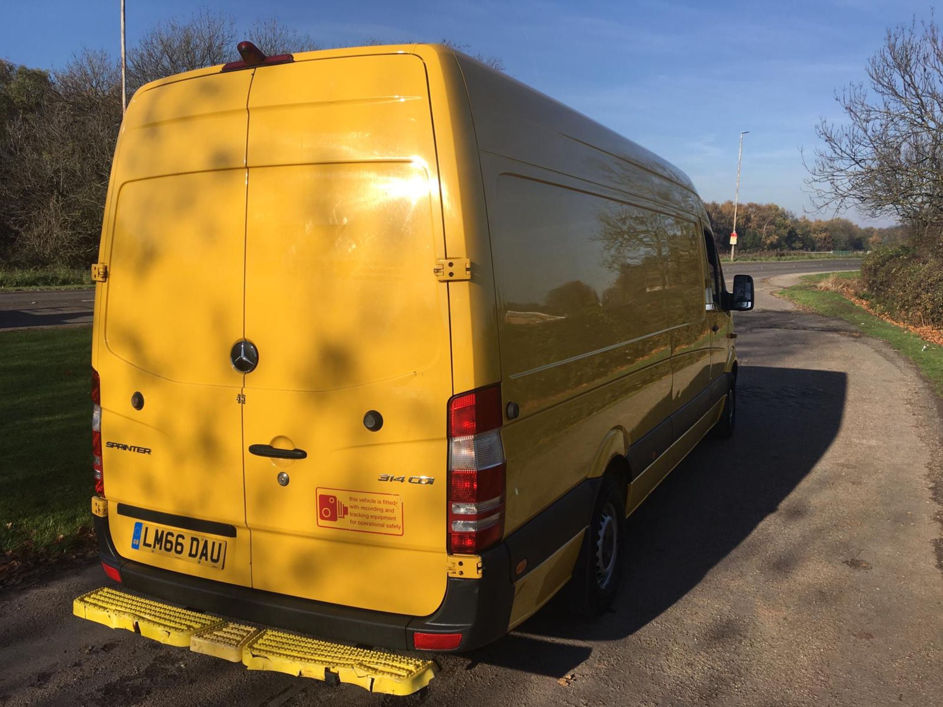 2016/66 REG MERCEDES-BENZ SPRINTER 314 CDI 2.2 DIESEL YELLOW PANEL VAN, AD BLUE, BLUE EFFICIENCY - Image 9 of 28